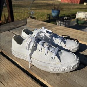 Classic White Converse Sneakers